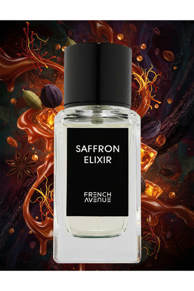 Fragrance World French Avenue Saffron Elixir - Eau De Parfum - Perfume For Men, 100 Ml |Origin UAE|