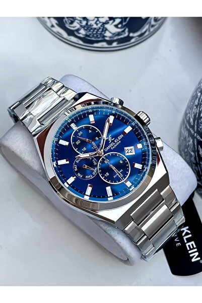 Daniel Klein Brand Men's Watch Waterproof Steel 2025 New Model+Bracelet