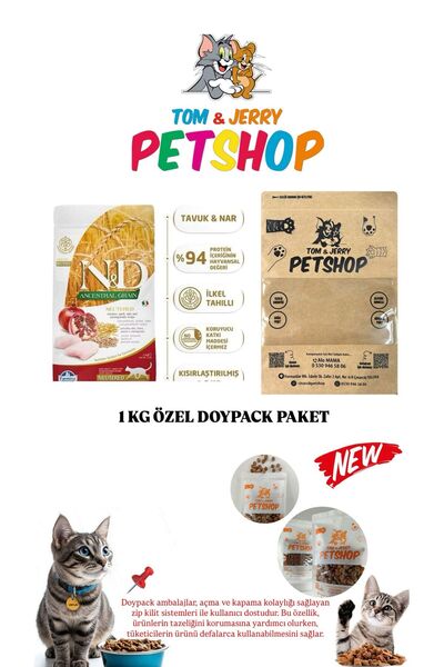 N&D Nd Düşük Tahıllı Tavuk Nar Kısır 1 kg