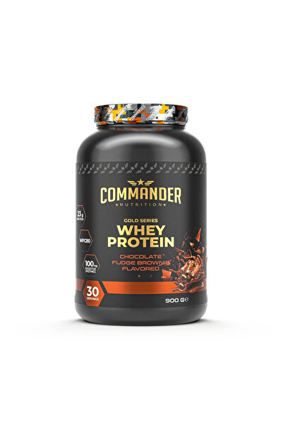 Commander Nutrition Gold Whey Protein Çikolatalı Brownie Aromalı 900g (30 SERVİS)