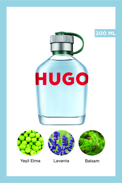Hugo Boss Hugo Man Green EDT 200 ml Erkek Parfüm