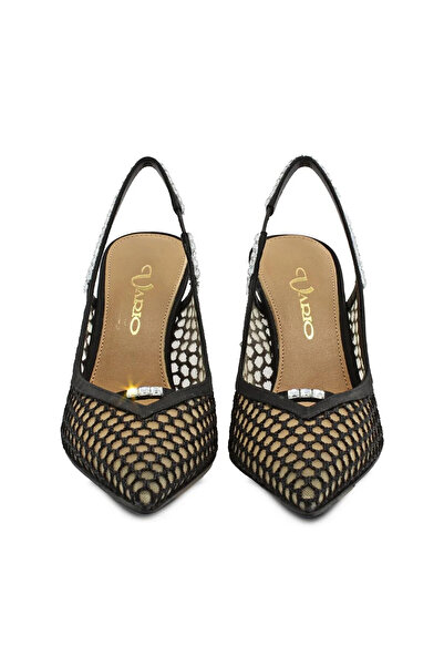 Vario Hakiki Deri İnce Topuklu Kadın Ayakkabı 2507