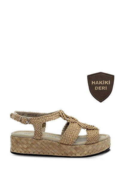 Pons Quintana Vario Genuine Leather Platform Women's Sandals 11340.000