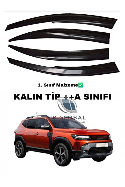İB GLOBAL Renault Duster 2024 ve Sonrası Cam Rüzgarlığı 4lü