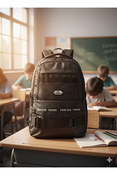 Relaxion 2052-Camouflage Top Quality Unisex Anatomical Back Supported Daily, Sports and School Backpack