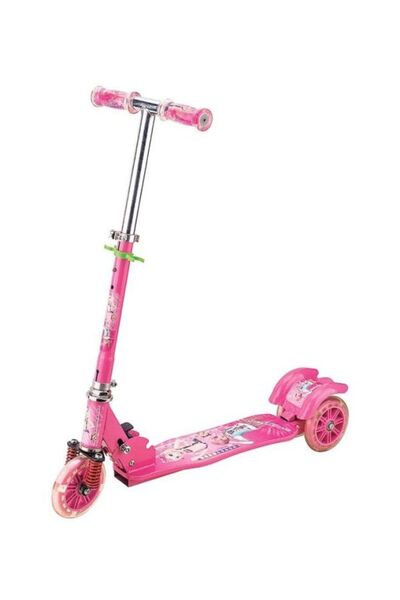 AGD Cool Baby 3-Wheel Folding Kick Scooter Pink 70x55x25cm