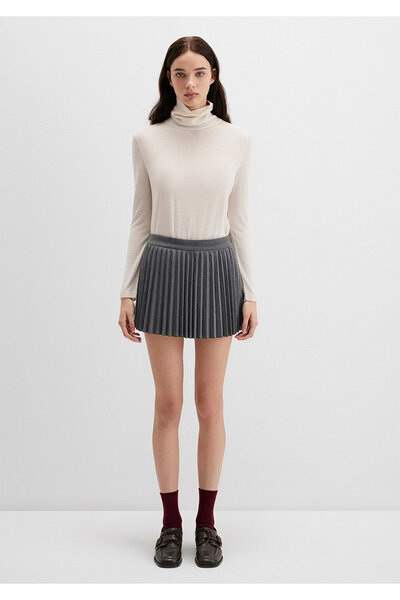 Mavi Anthracite Short Skirt 1410235-80023