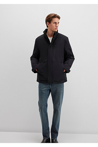 Mavi Μαύρο μπουφάν Loose Fit / Χαλαρή Άνετη Κοπή 0110540-71379