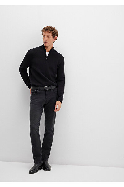 Mavi Half zip sweater black
