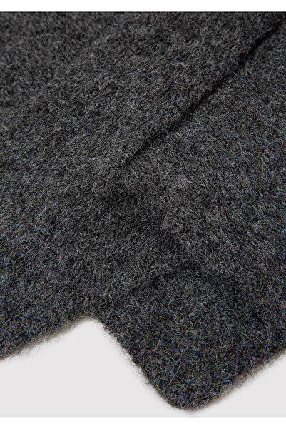 Mavi Wool Blend Anthracite Scarf 1913589-25817