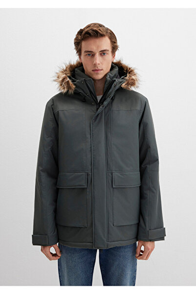 Mavi Hooded Green Parka Loose Fit / Relaxed Fit 0110472-71598
