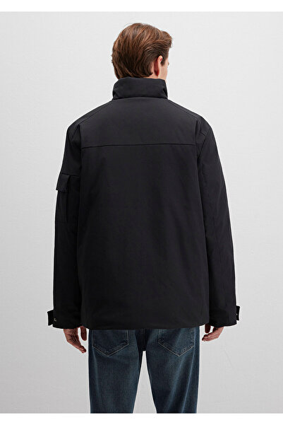 Mavi Μαύρο μπουφάν Loose Fit / Χαλαρή Άνετη Κοπή 0110540-71379