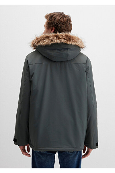 Mavi Hooded Green Parka Loose Fit / Relaxed Fit 0110472-71598