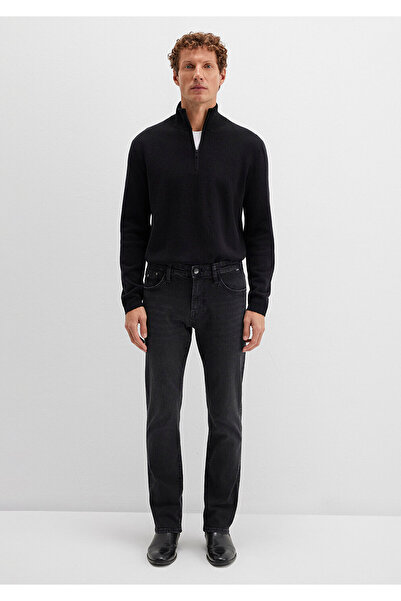 Mavi Half zip sweater black