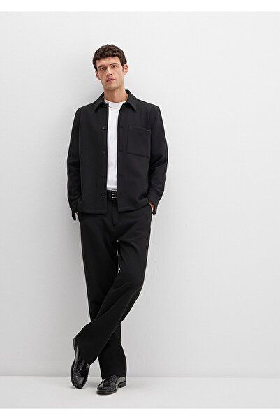 Mavi Black Black Fabric Trousers 0010536-900