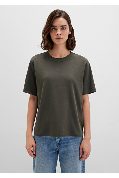 Mavi Μπλουζάκι Χακί Basic Interlock Loose Fit / Χαλαρή Άνετη Κοπή 1613820-71553