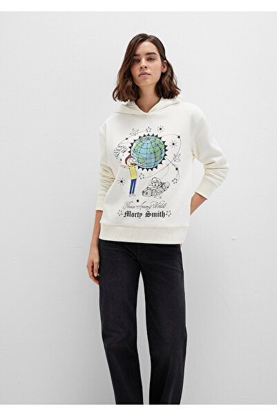 Mavi Φούτερ με στάμπα Rick And Morty 1S10468-80194