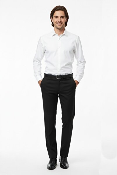Günce Men's Classic Fabric Pants Lycra Fabric Bgl-St02205