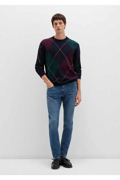 Mavi Pantaloni James Classic Denim Indigo Mavisi Puslu 0042487697