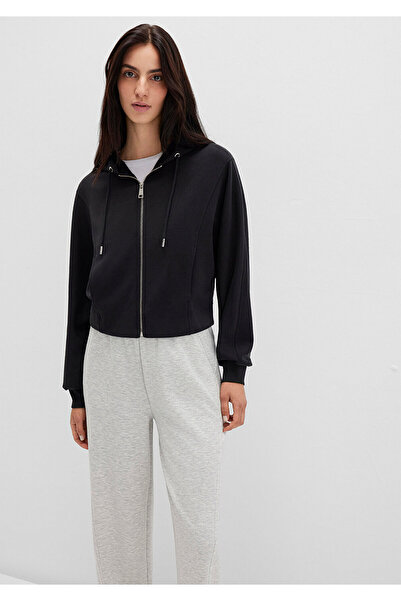 Mavi Zippered Black Sweatshirt 1S10440-900