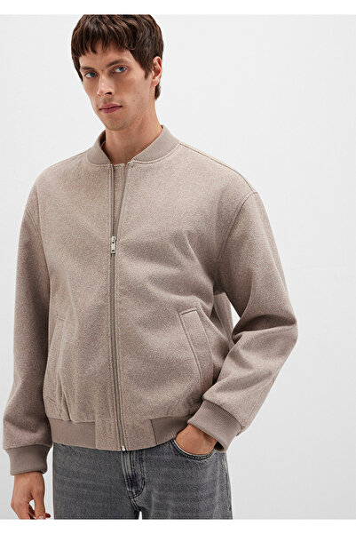 Mavi Beige Bomber Jacket 0110660-80084