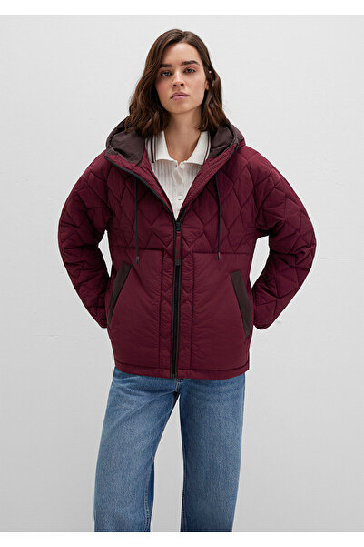 Mavi Αδιάβροχο K με κουκούλα Claret Red Quilted Jacket 1110499-90705