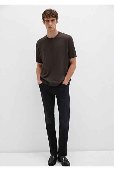 Mavi Short Sleeve Brown Knit T-Shirt Regular Fit / Standard Cut 0710312-70219