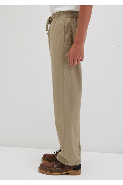 Mavi Beige Trousers with Stitching Detail 0010477-86749