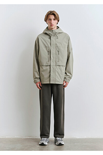 Mavi Πράσινο μπουφάν με κουκούλα Loose Fit / Χαλαρή Άνετη Κοπή 0110551-71484