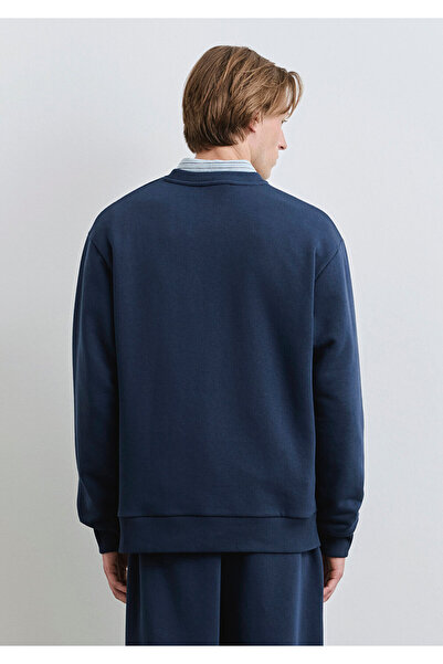 Mavi Φούτερ με λογότυπο Navy Blue 0S10467-70497