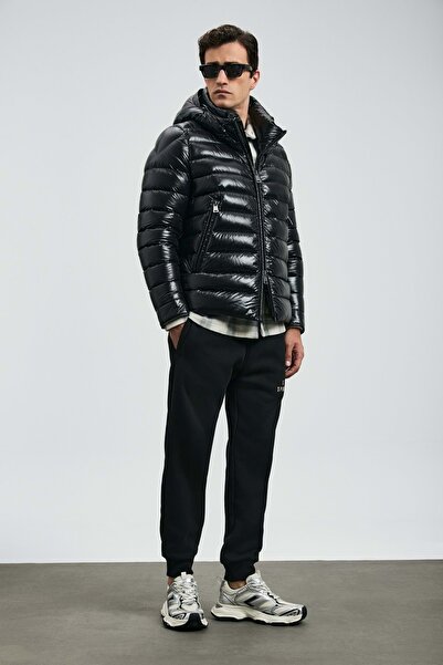 Lufian 112120246 Gabriel Goose down Men's Coat Black