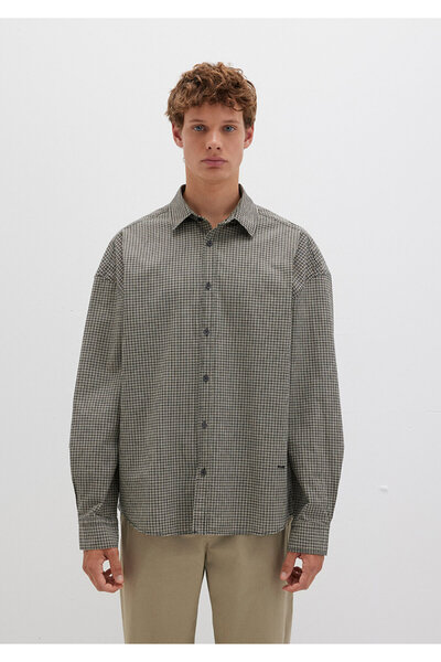 Mavi Πουκάμισο Καφέ Πότικαρε Ολόσωμο / Φαρδιά Κοπή 0211689-90910