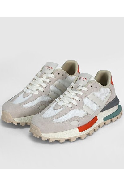 Lufian 121230035 Stella Δερμάτινα Unisex Παπούτσια Sneaker ΜΠΕΖ