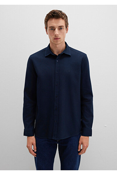 Mavi Marineblaues Hemd Slim Fit / Enganliegend 0211656-80872