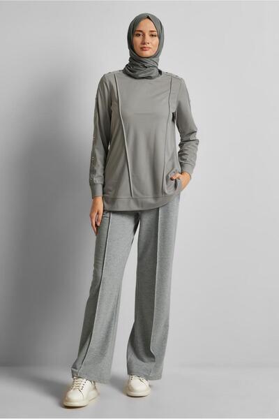 Alvina Crew Neck Tracksuit Tunic 45699