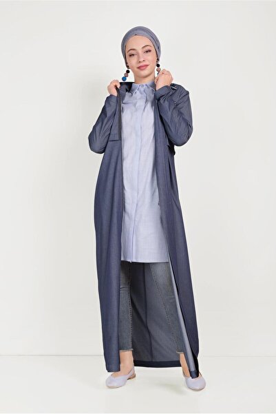 Alvina 10158 Model Pardesiu sport cu glugă și fermoar