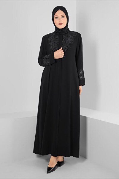 Alvina BONCUK İŞLEMELİ CEPLİ PARDESÜ 10739