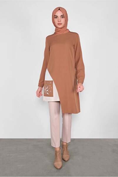 Alvina Asymetric Cut Pocket Tunic 41166