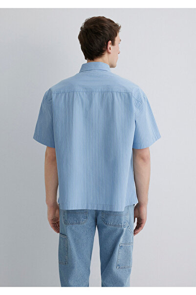 Mavi Ριγέ πουκάμισο oversized / Φαρδιά κοπή 0211487-83767