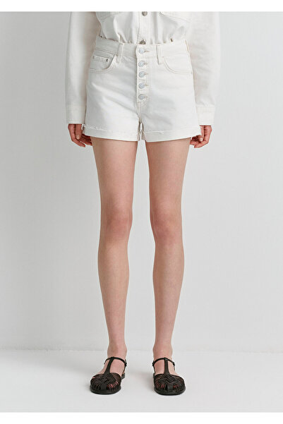 Mavi Fiora 90lar Off-White Jeans-Shorts 1411222-89782