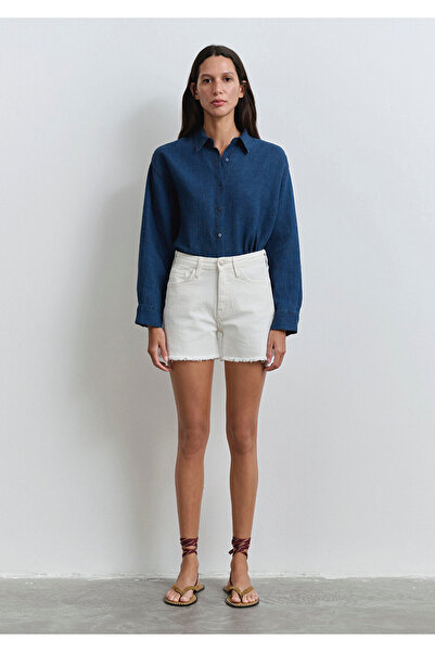 Mavi Heidi 90lar Off-White Jeans-Shorts 1410057-90426