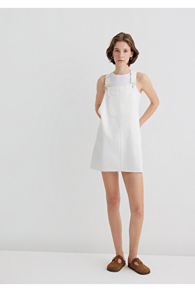 Mavi Iza Off-White Jean Dress 1310662-89835