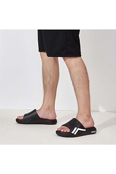 LUOFU شبشب رجالي طبي للاستحمام والسباحة مانع للانزلاق مريح