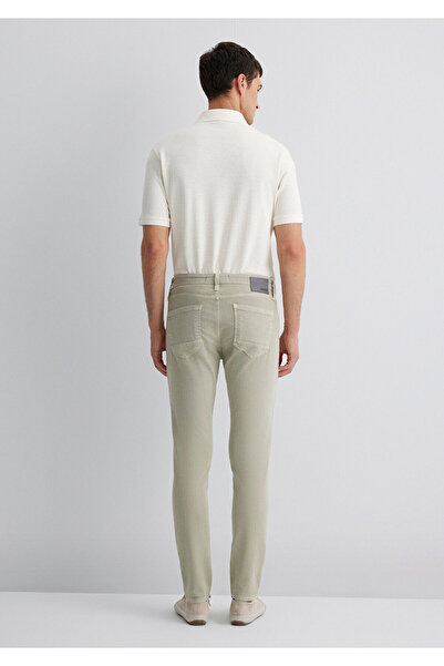 Mavi Παντελόνι James Pale Green Comfort Gabardine 0042489454