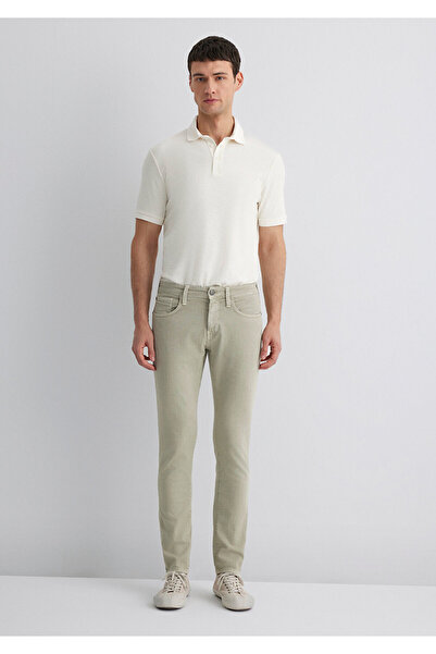 Mavi Παντελόνι James Pale Green Comfort Gabardine 0042489454