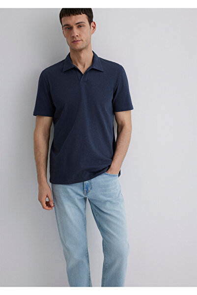 Mavi Μπλουζάκι πόλο σε μπλε ναυτικό χρώμα Regular Fit / Normal Cut 0612597-70726