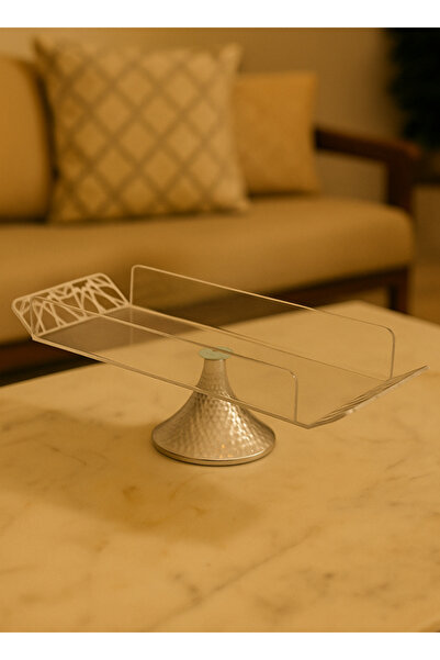 ALQANNAS Acrylic serving dishes with a base | Elegant design for desserts, very high quality