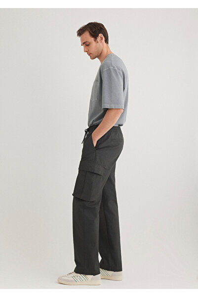 Mavi Μαύρο παντελόνι Cargo 0010429-89939