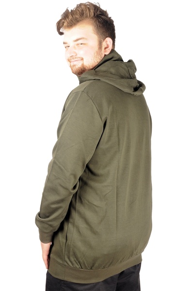 ModeXL Чоловічий світшот - Mode XL, великий розмір, хакі Arm Mask 21505