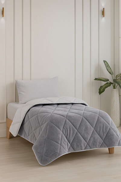 Formeya Lux Antiallergische Steppdecke für Kinder, doppelseitig, europäische Standardgröße, 135 x 200 cm